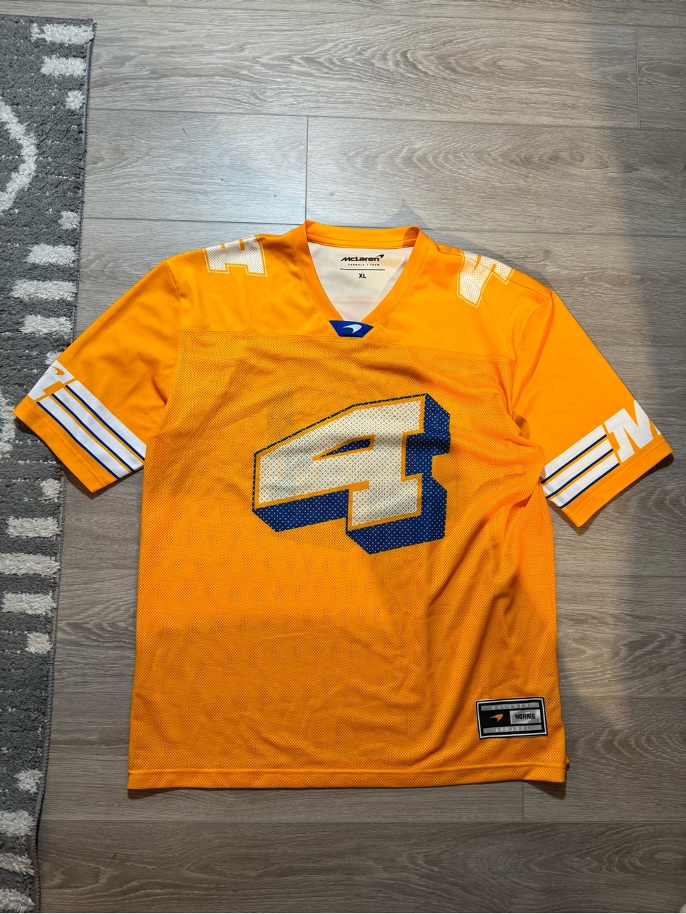 McLaren F1 Lando Norris #4 Orange Jersey